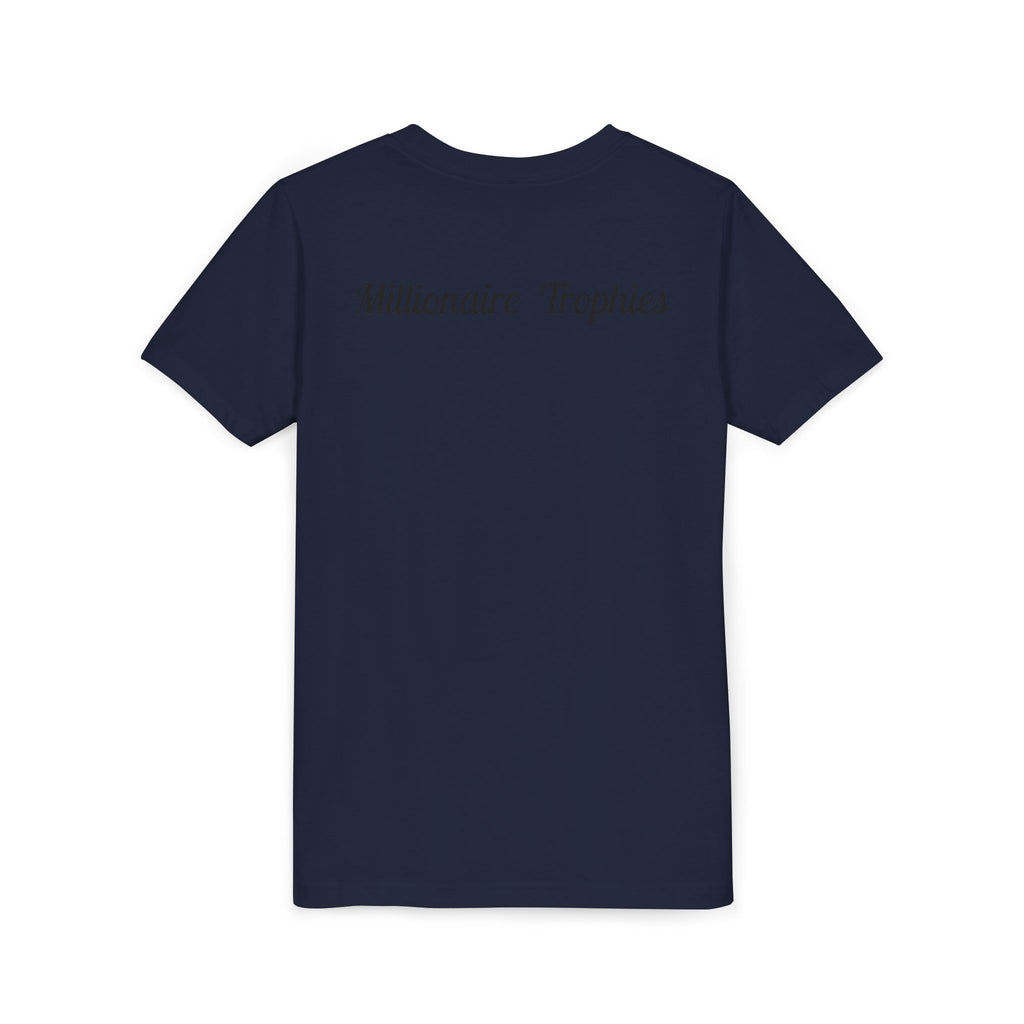 Kids Purple Ear Bunny Graphic T‑Shirt