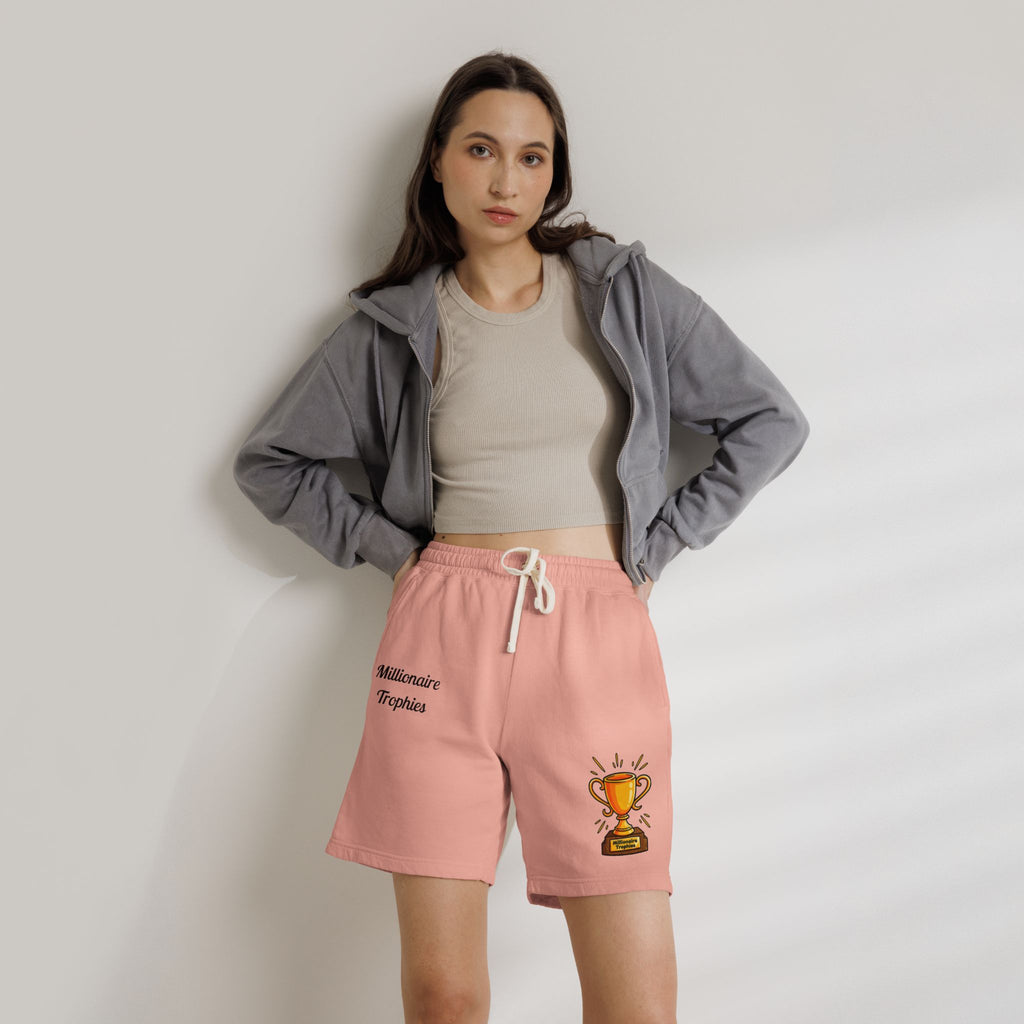 Trophy Sweat Shorts - Black Logo