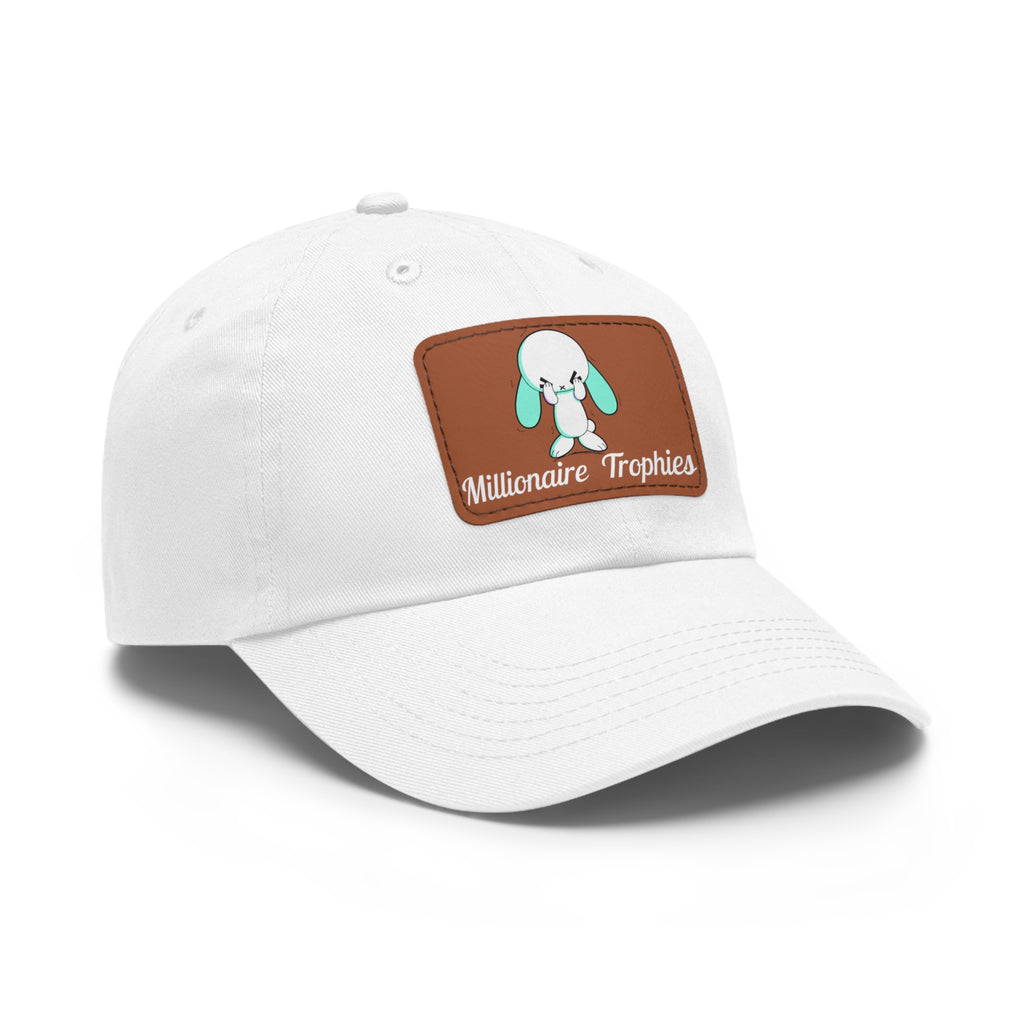 OG Green Ears - Leather Patch Dad Hat