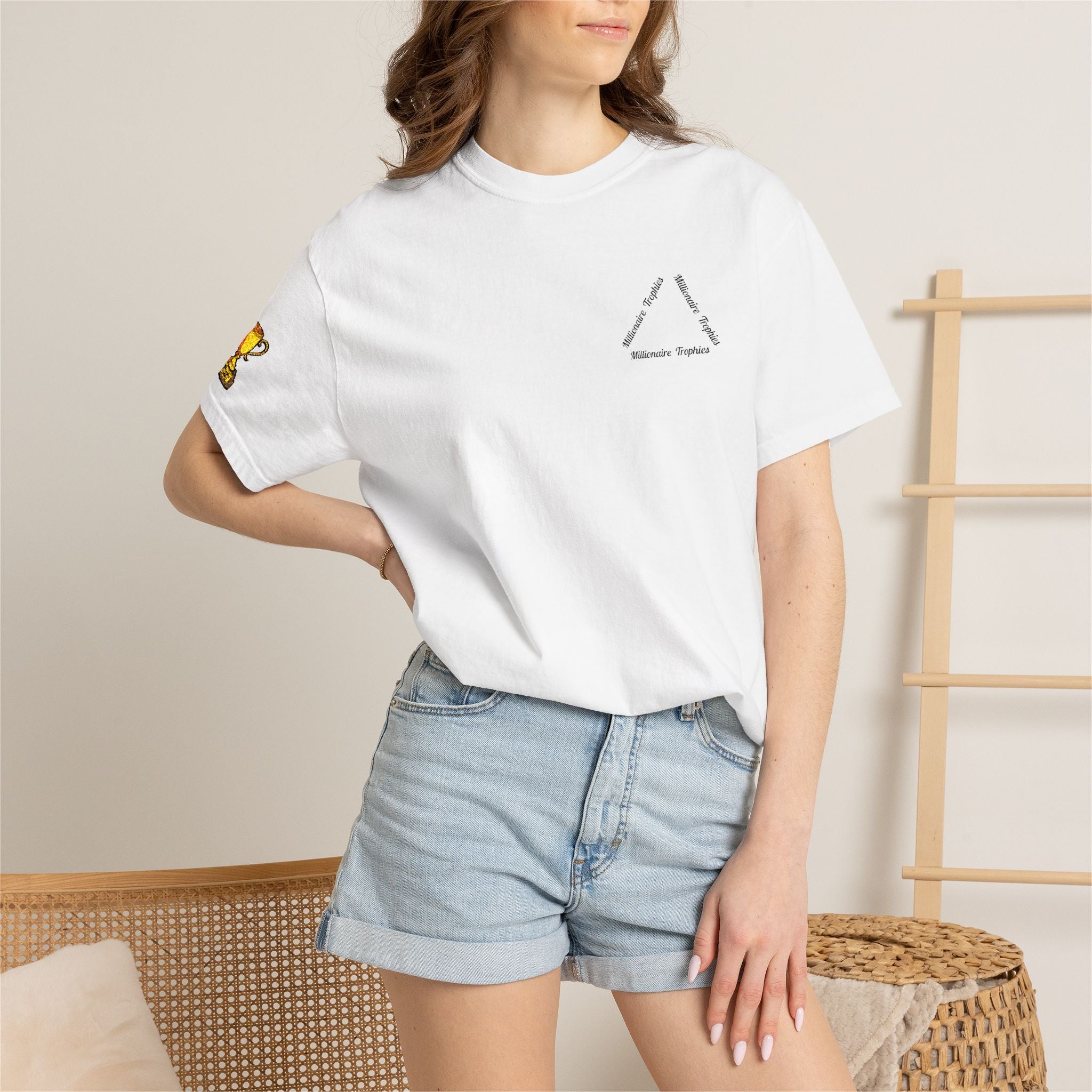 Stitched Pyramid Logo shirt