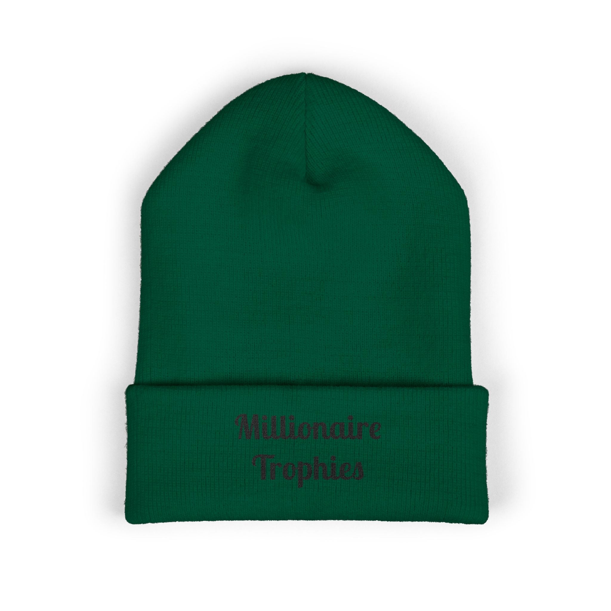 Embroidered Cuffed Beanie