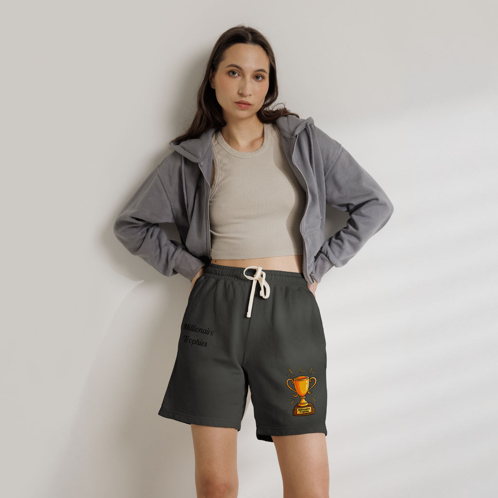 Trophy Sweat Shorts - Black Logo