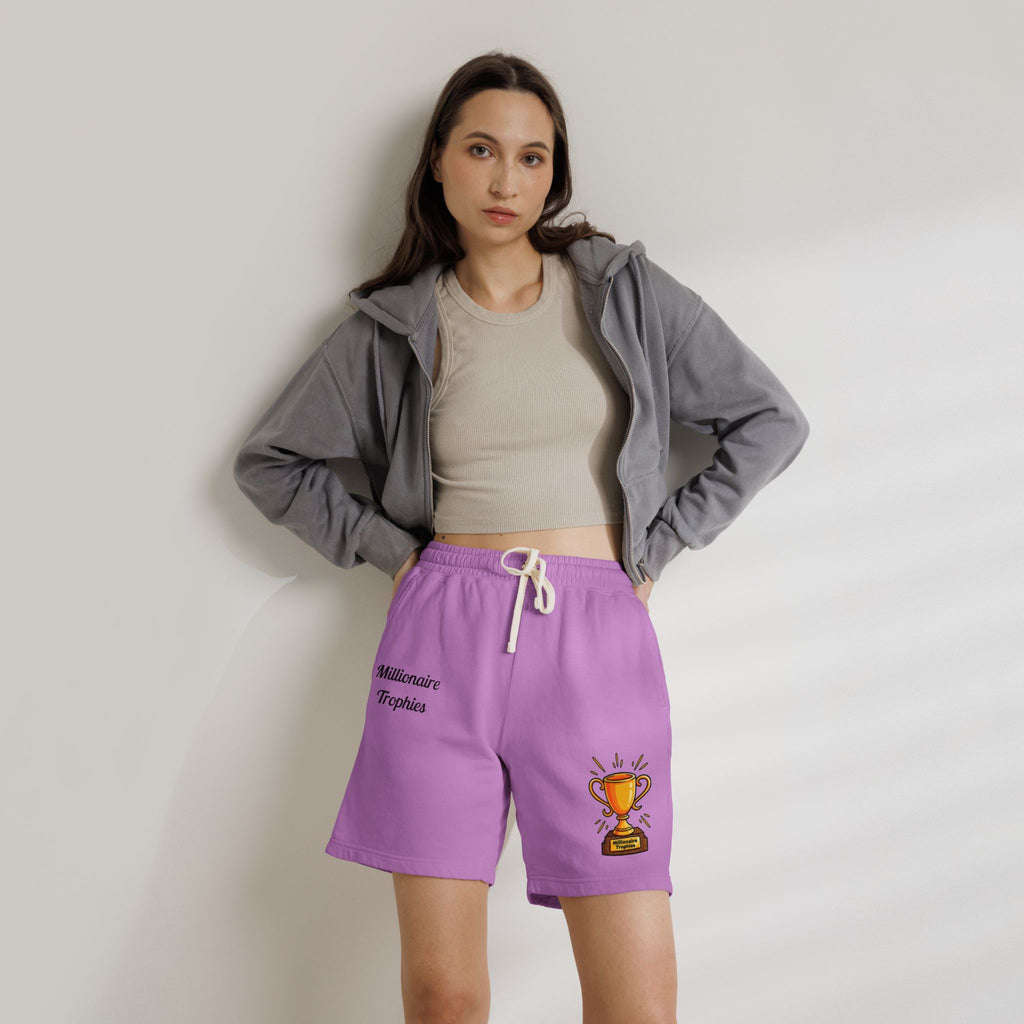 Trophy Sweat Shorts - Black Logo