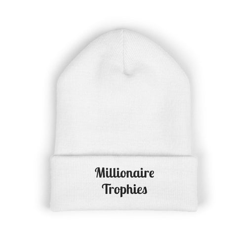 Embroidered Cuffed Beanie
