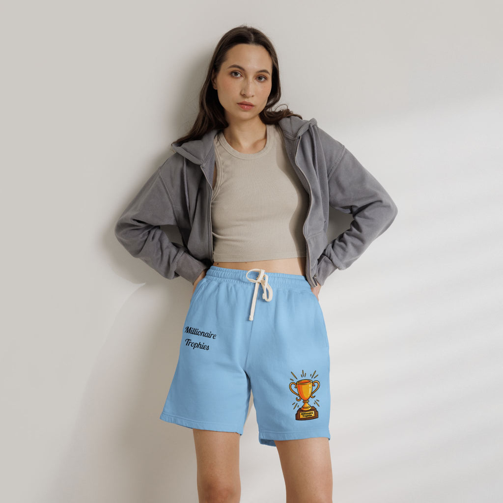 Trophy Sweat Shorts - Black Logo