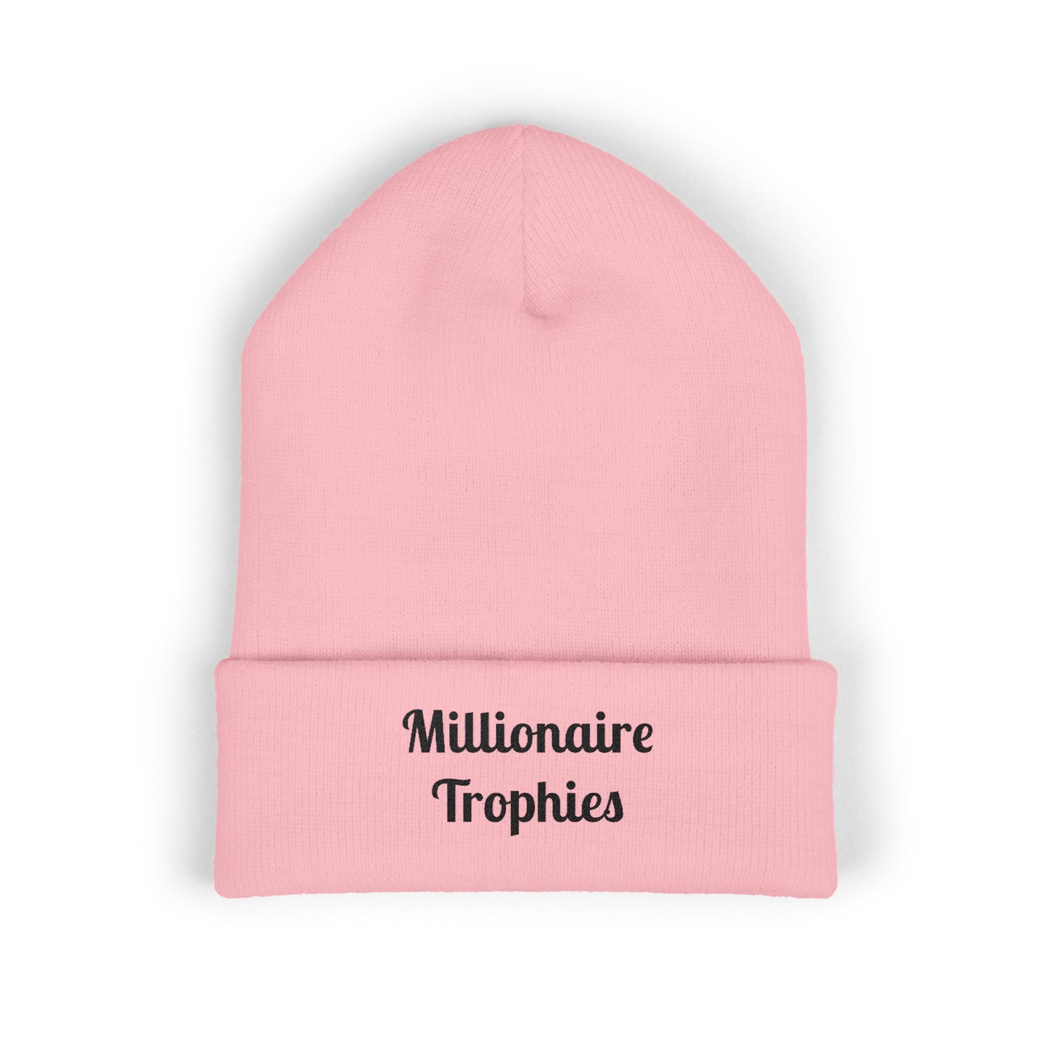 Embroidered Cuffed Beanie