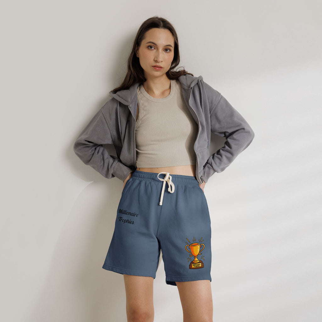 Trophy Sweat Shorts - Black Logo