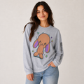 Purple Ears Long Sleeve - Black Logo