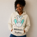 OG Green Ears Zip-Up Hoodie - Black Logo