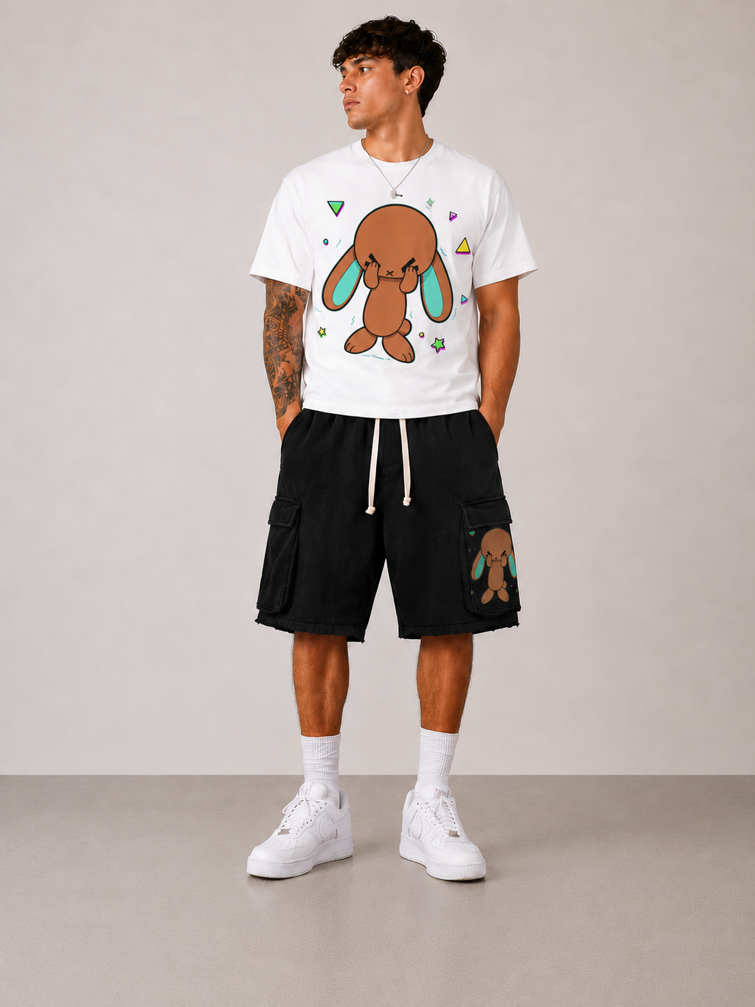 Washed Sample Shorts