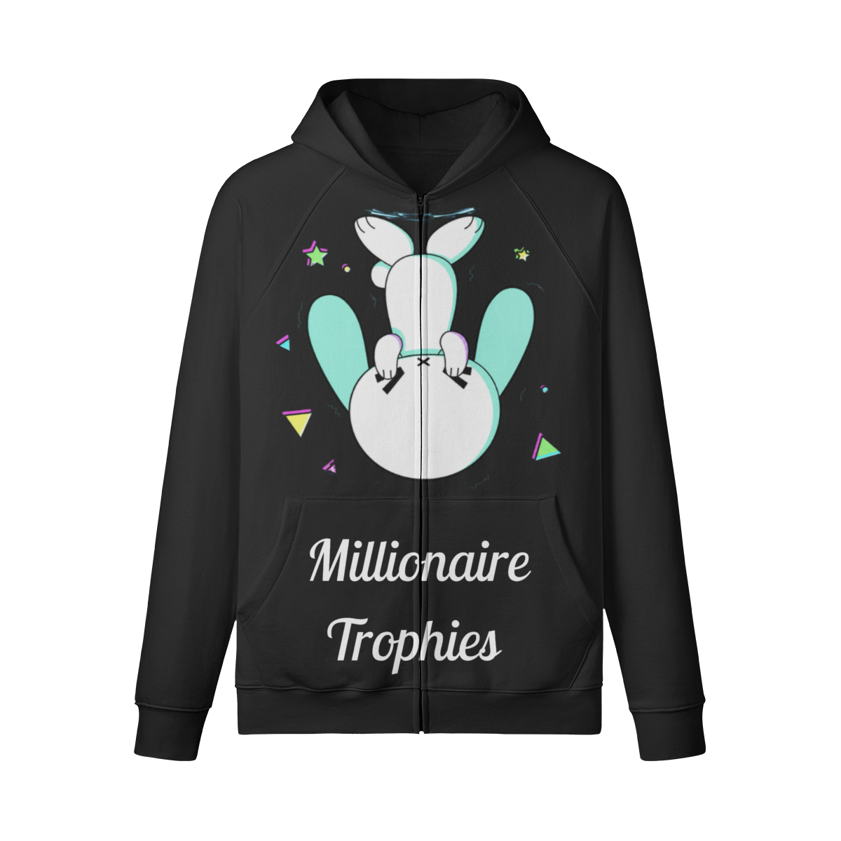 OG Green Ears Hoodie - White Logo
