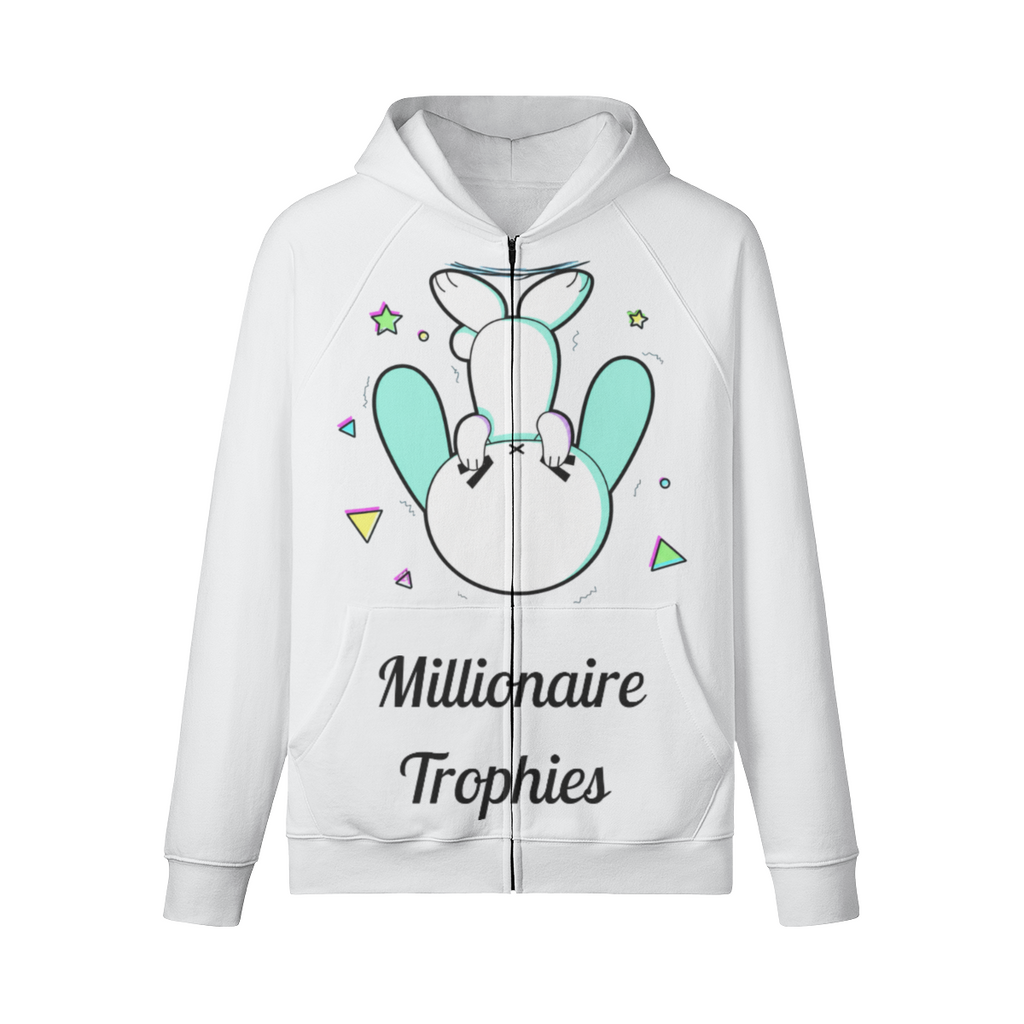 OG Green Ears Zip-Up Hoodie - Black Logo