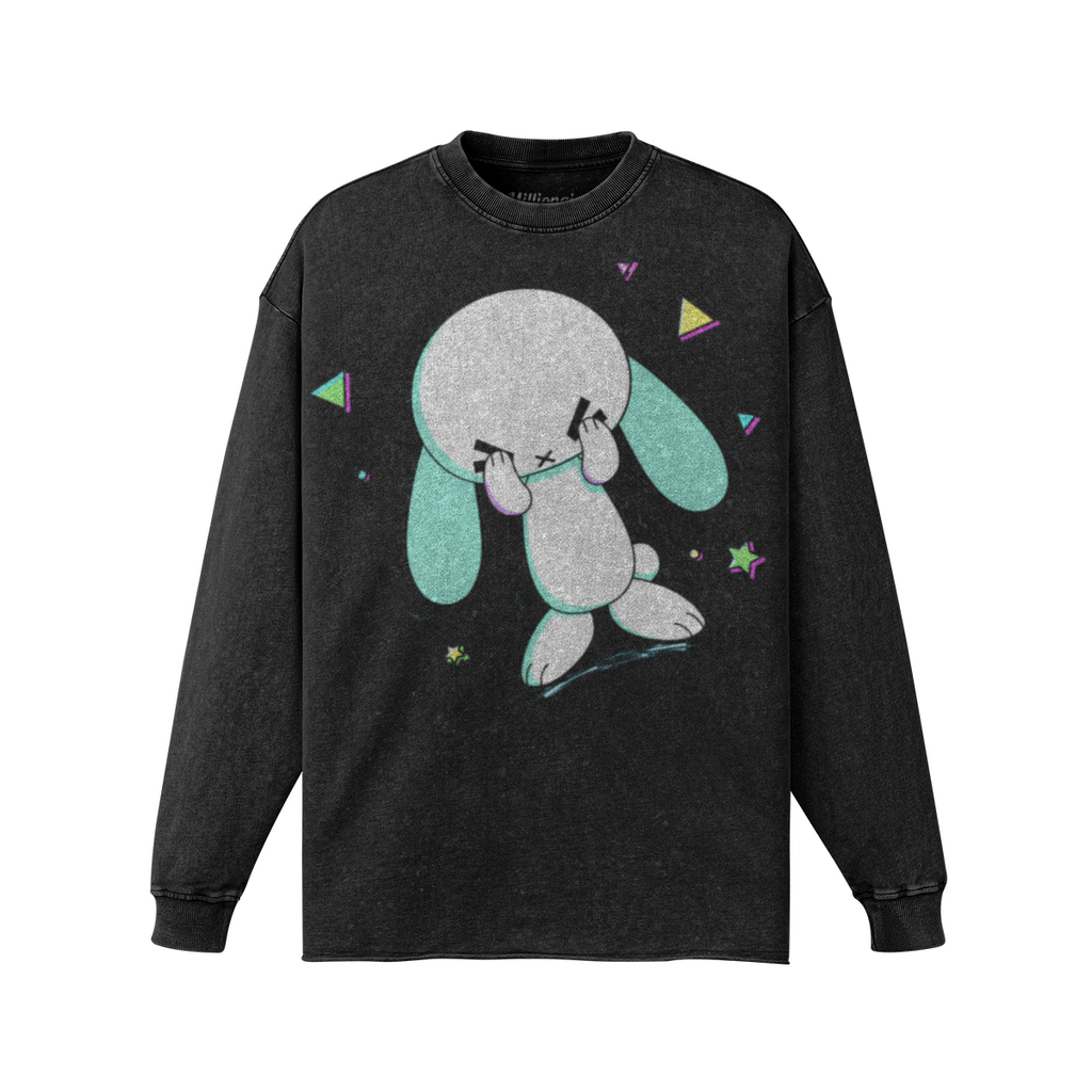 OG Green Ears Long Sleeve - White Logo